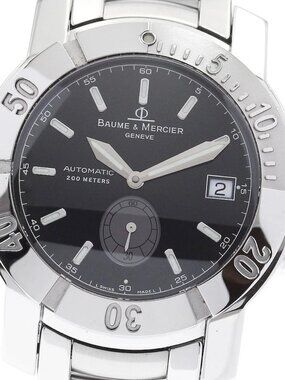 Baume & Mercier Cape Land 65353 Date black Dial Automatic Men's Watch_932324